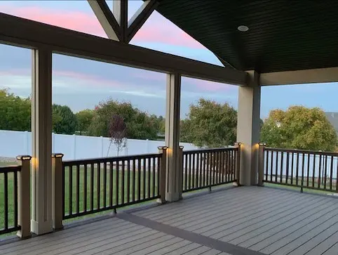 Custom Roof with Custom Beams