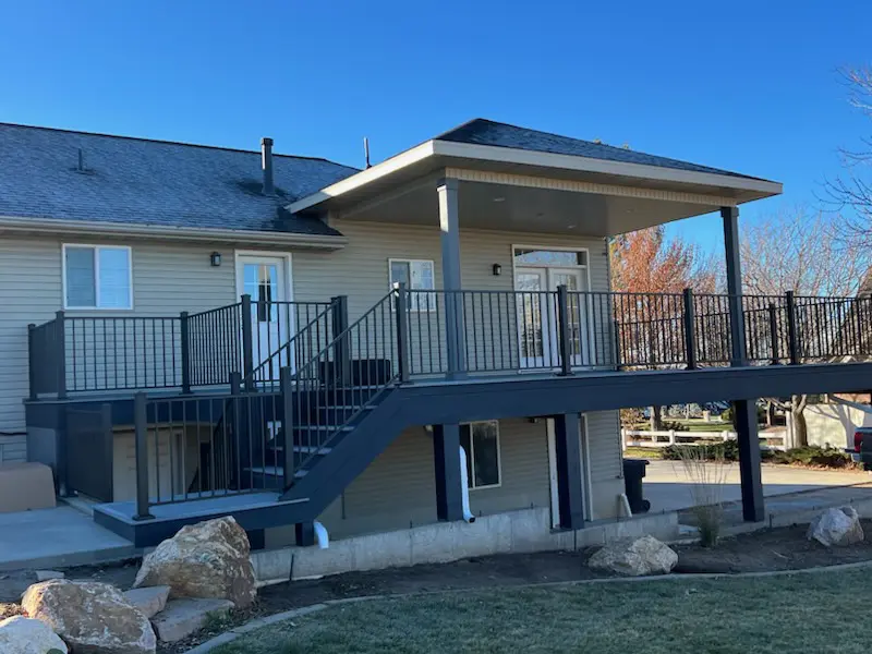 Custom hipped roof
