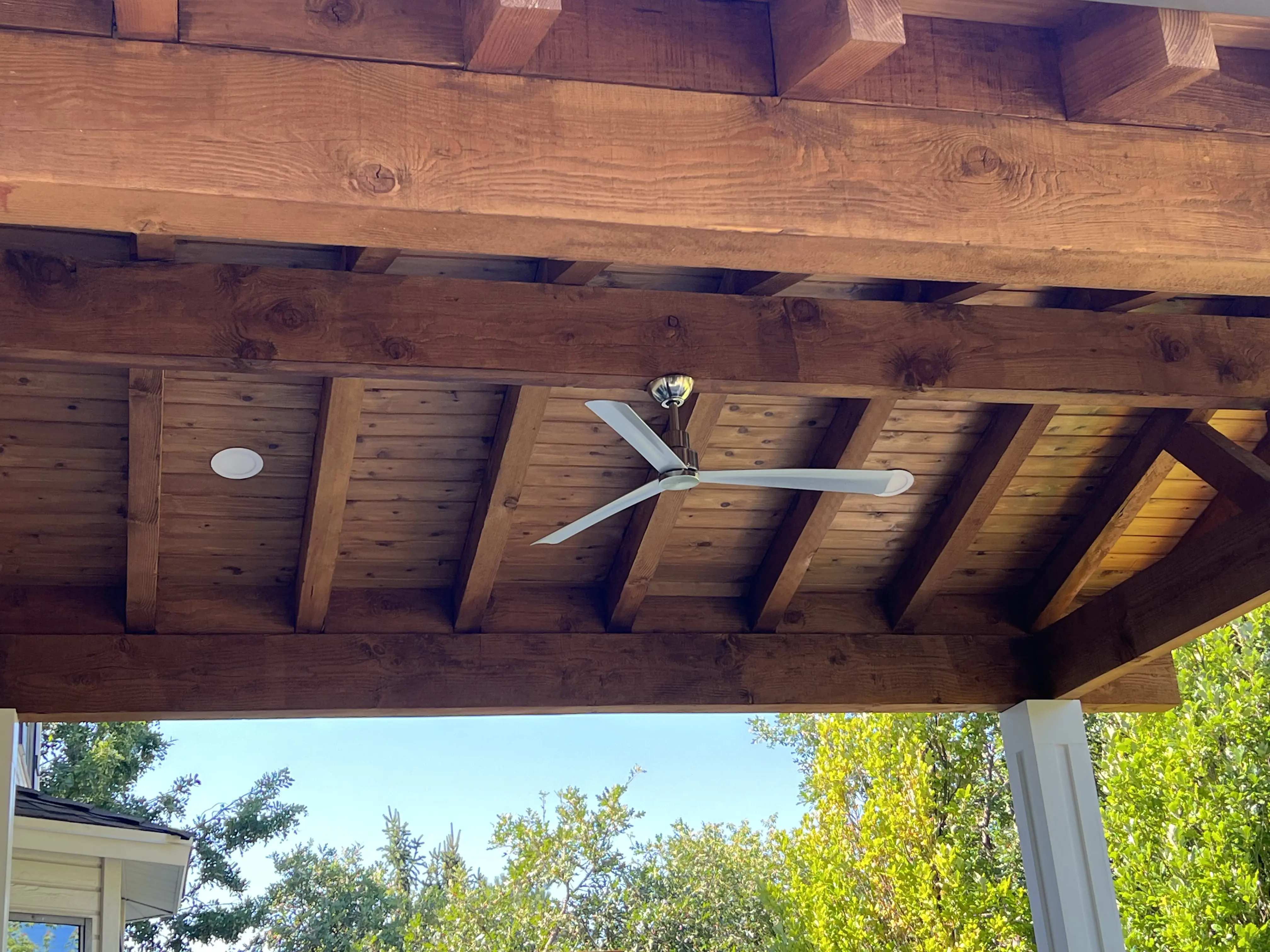 custom roof- timbers