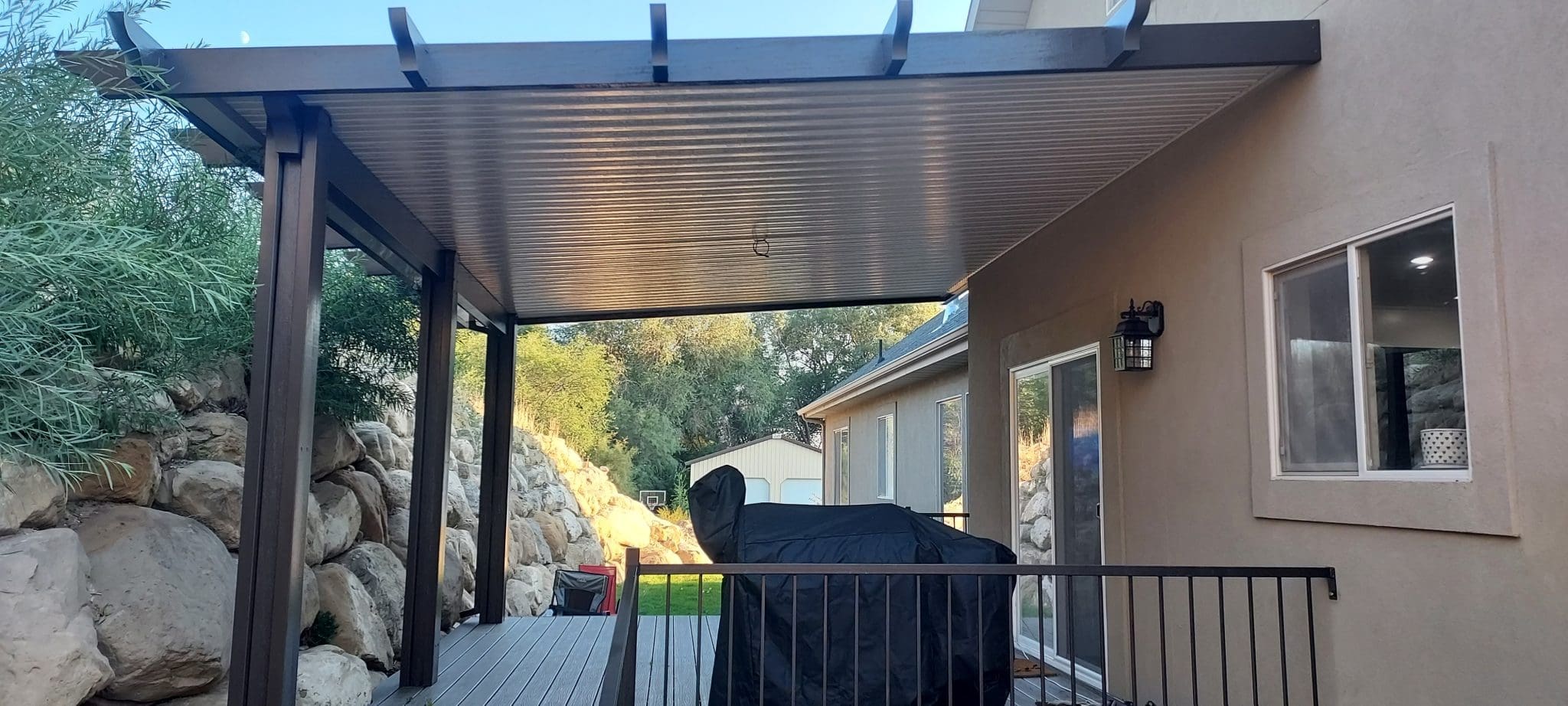 Premier Pergolas and Patio Covers In Utah Black Rock Decks