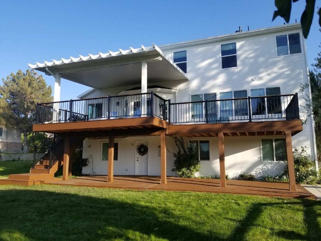 Premier Pergolas and Patio Covers In Utah Black Rock Decks