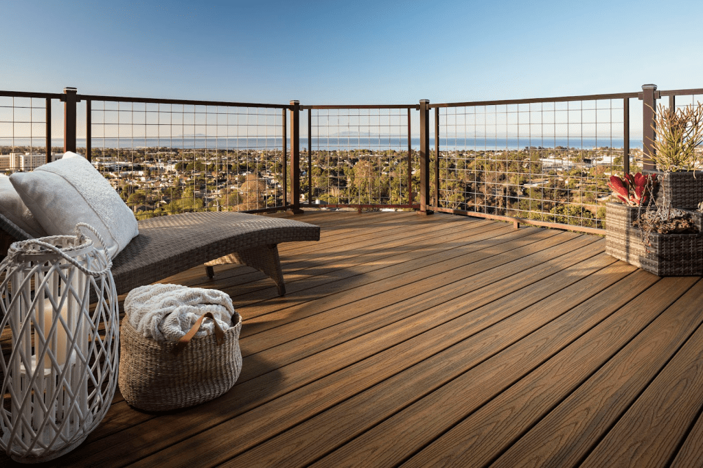 Revamp your outdoor space with one of these gorgeous Trex decking colors and designs from Black Rock Decks. Get inspired!