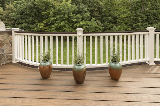 Revamp your outdoor space with one of these gorgeous Trex decking colors and designs from Black Rock Decks. Get inspired!