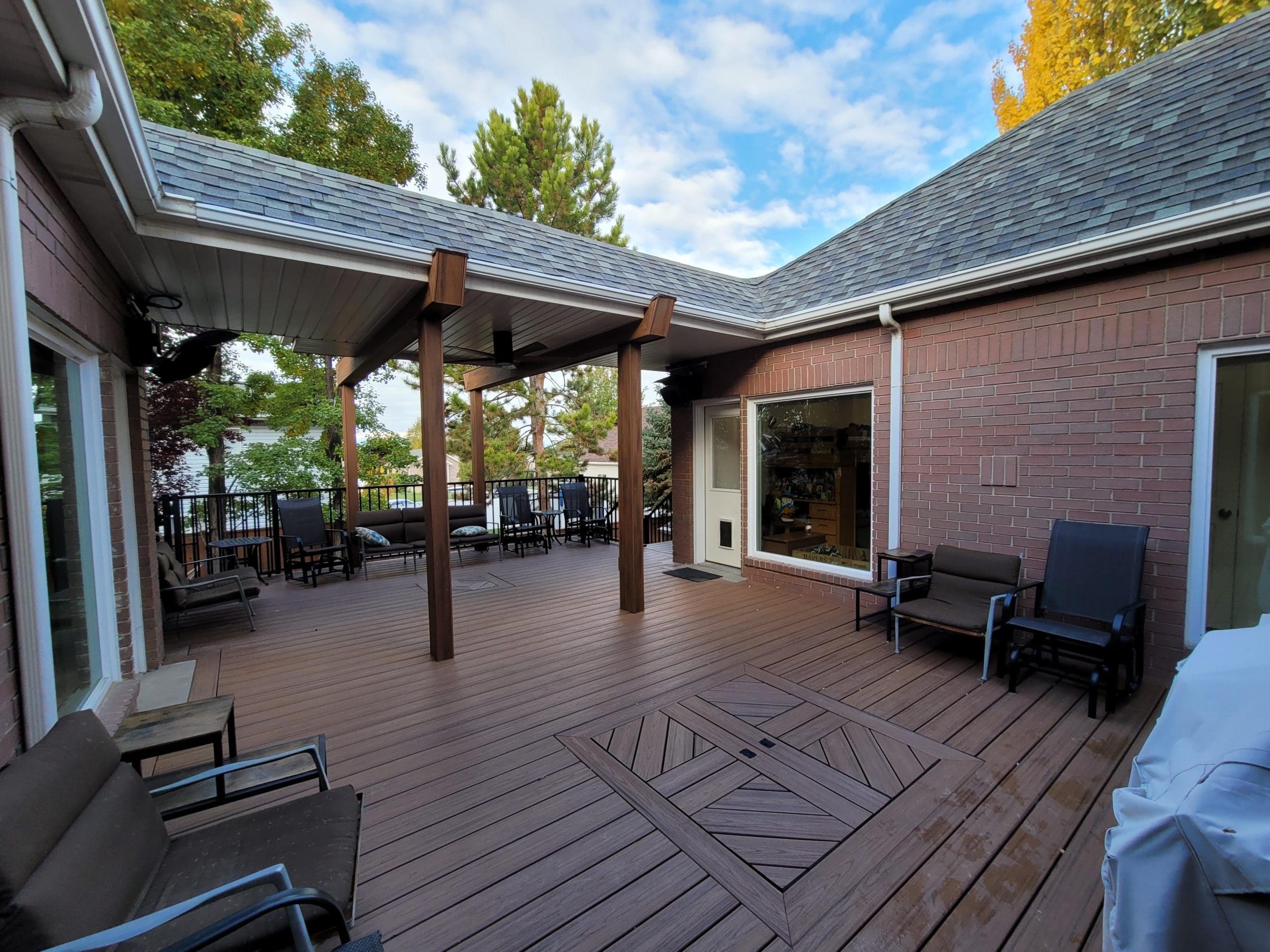 Custom Trex Deck Photos by Blackrock Decks