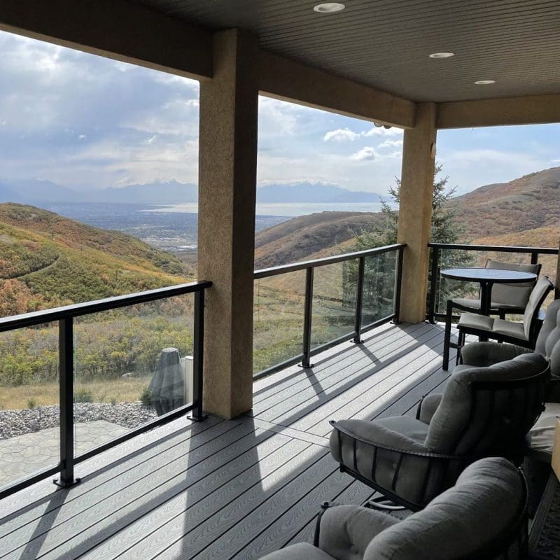 Enhance your outdoor living space with custom decks by Blackrock, the top custom deck contractor in Park City, Utah.