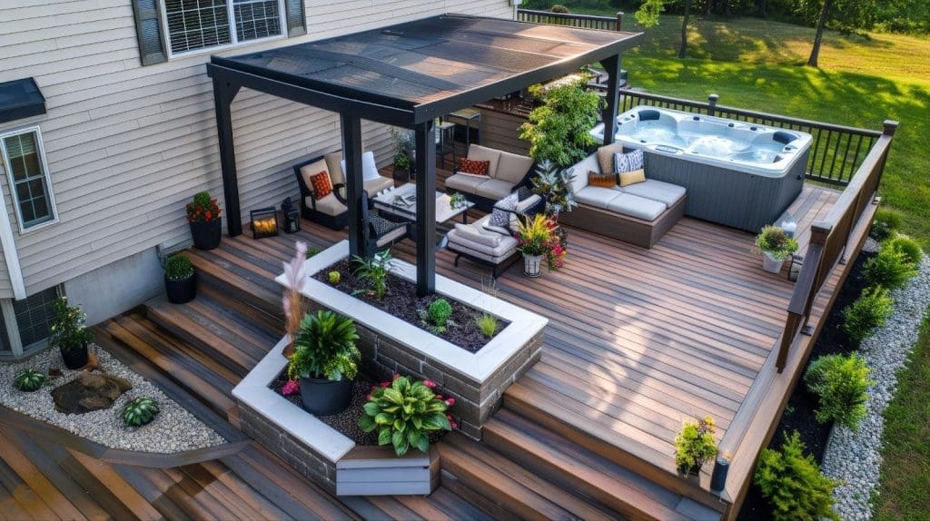Create your own outdoor oasis with these crazy unique ways to use plants on your deck for privacy from our team at Blackrock Decks.